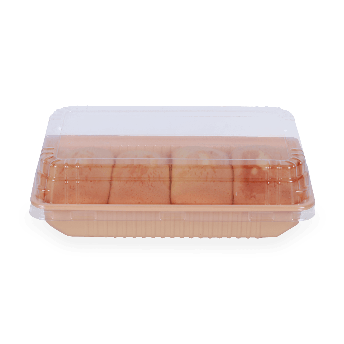 PCR PET recyclable clamshell cibum packaging continentia