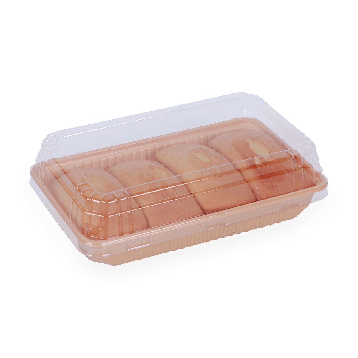 PCR PET recyclable clamshell cibum packaging continentia