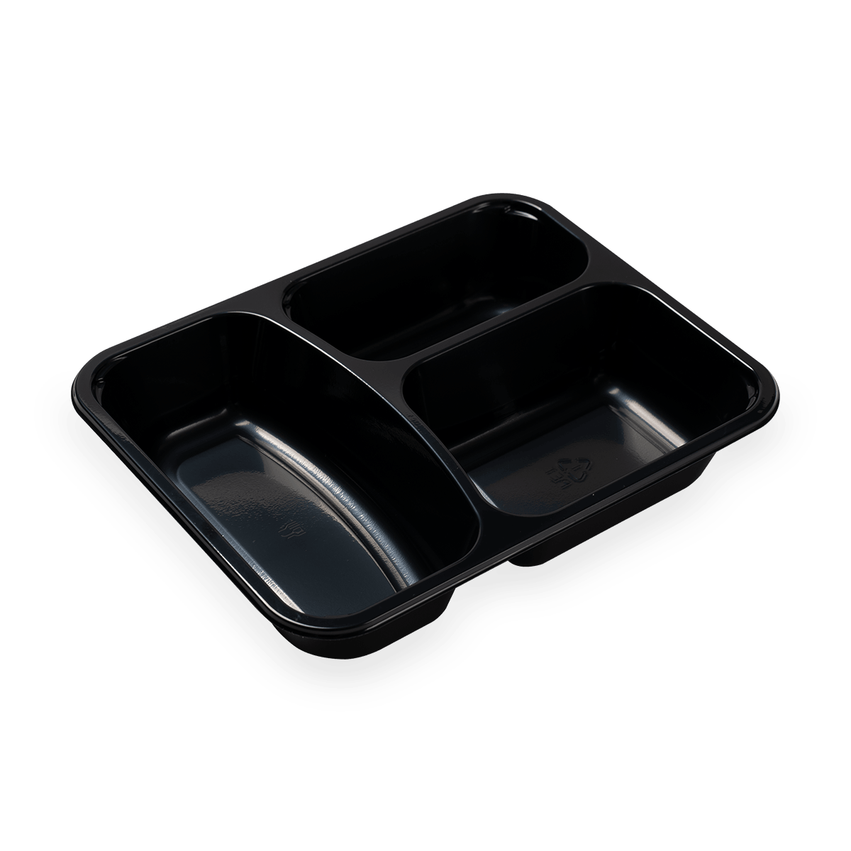 Ovenable Multi-Compartments CPET cibum lance et obsignationem film