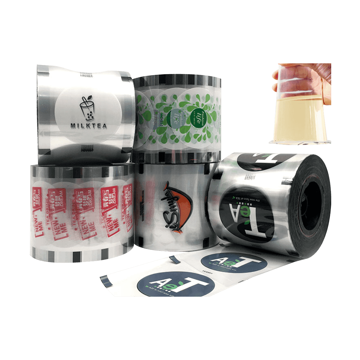 Forma PP PET CPET poculum plasticum packaging et continens impressio cinematographica